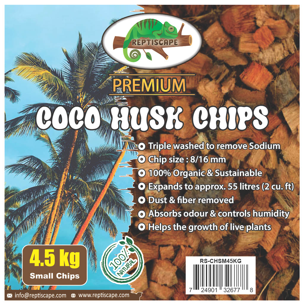 Reptiscape Coco Husk Small Chips